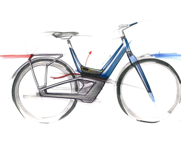 自行车 concept Gazelle No1