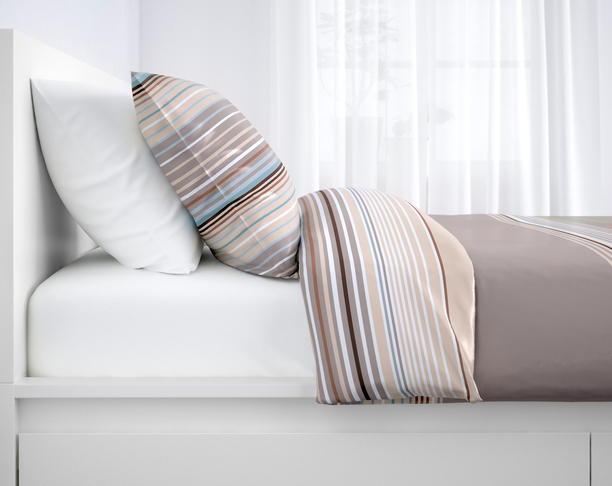 宜家ORE床上用品，高2床头抽屉，白色 IKEA 790.129.91