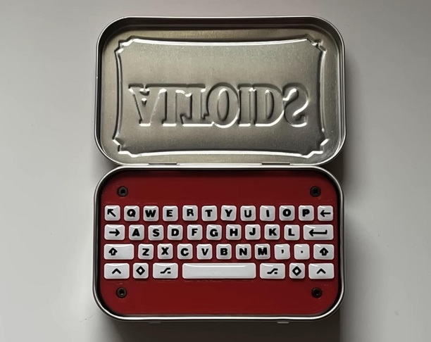 Altoids，罐头大小的键盘你见过吗？