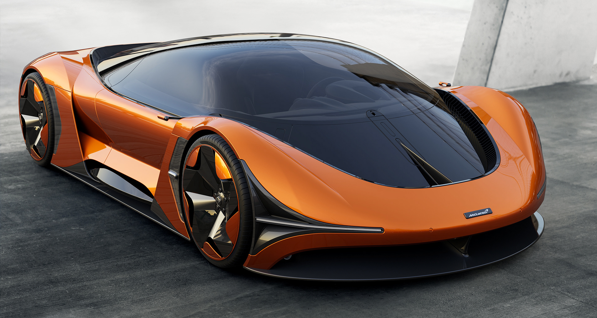 像风一样自由,未来跑车mclaren concept e-zero