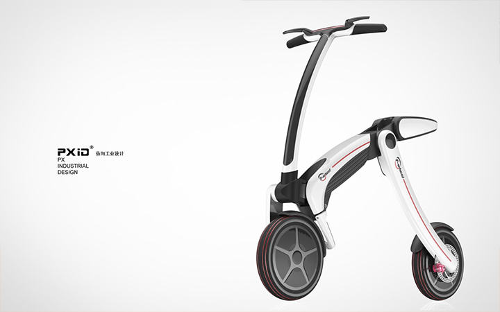 品向工业设计 电动自行车设计 电动滑板车设计 代步工具设计