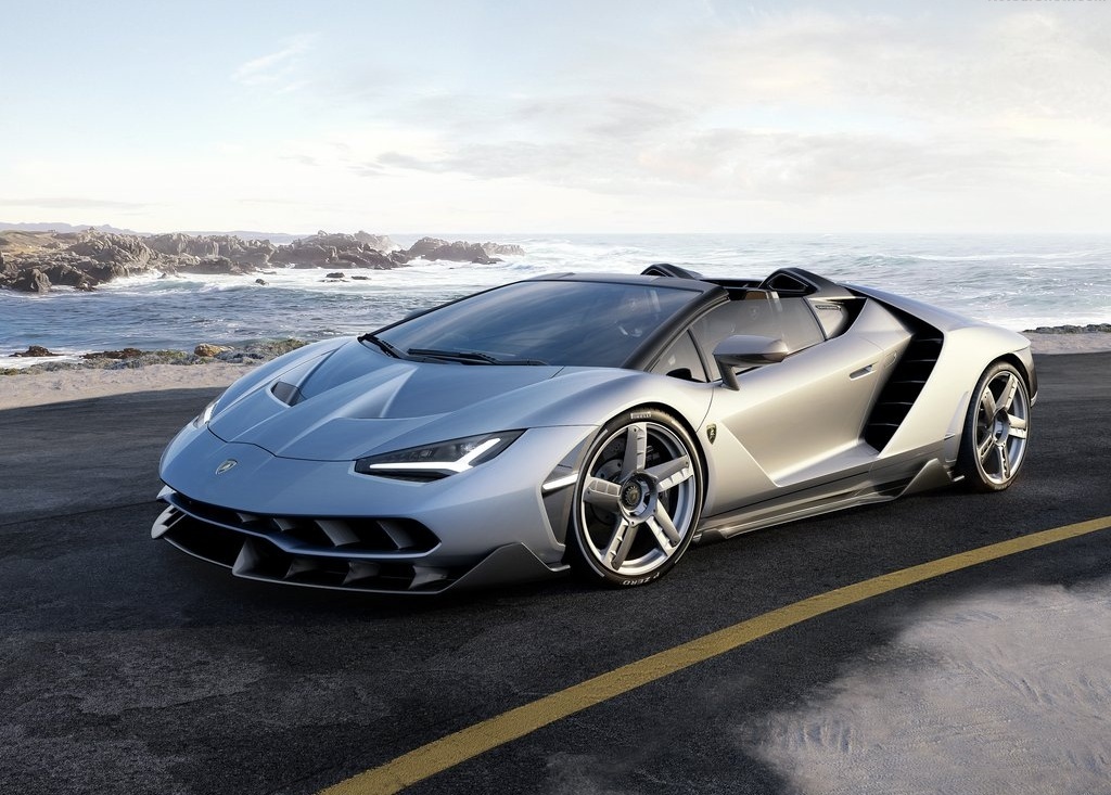 兰博基尼centenario roadster概念车2017