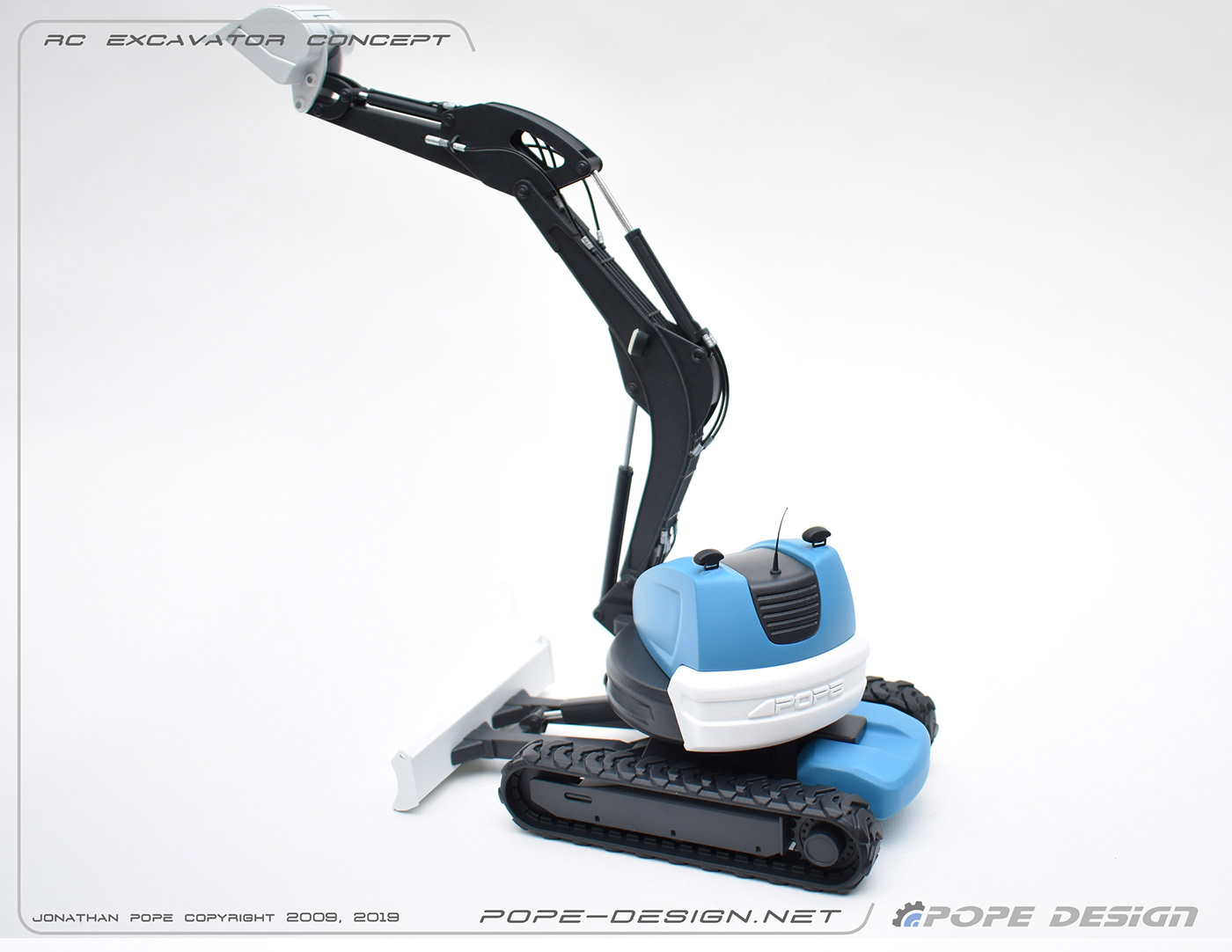 【概念设计】rc excavator 缩小版电子挖掘机设计