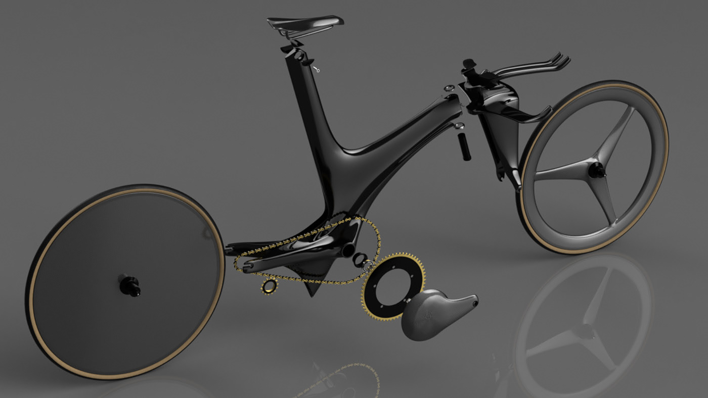 lotus 208——创新概念自行车设计