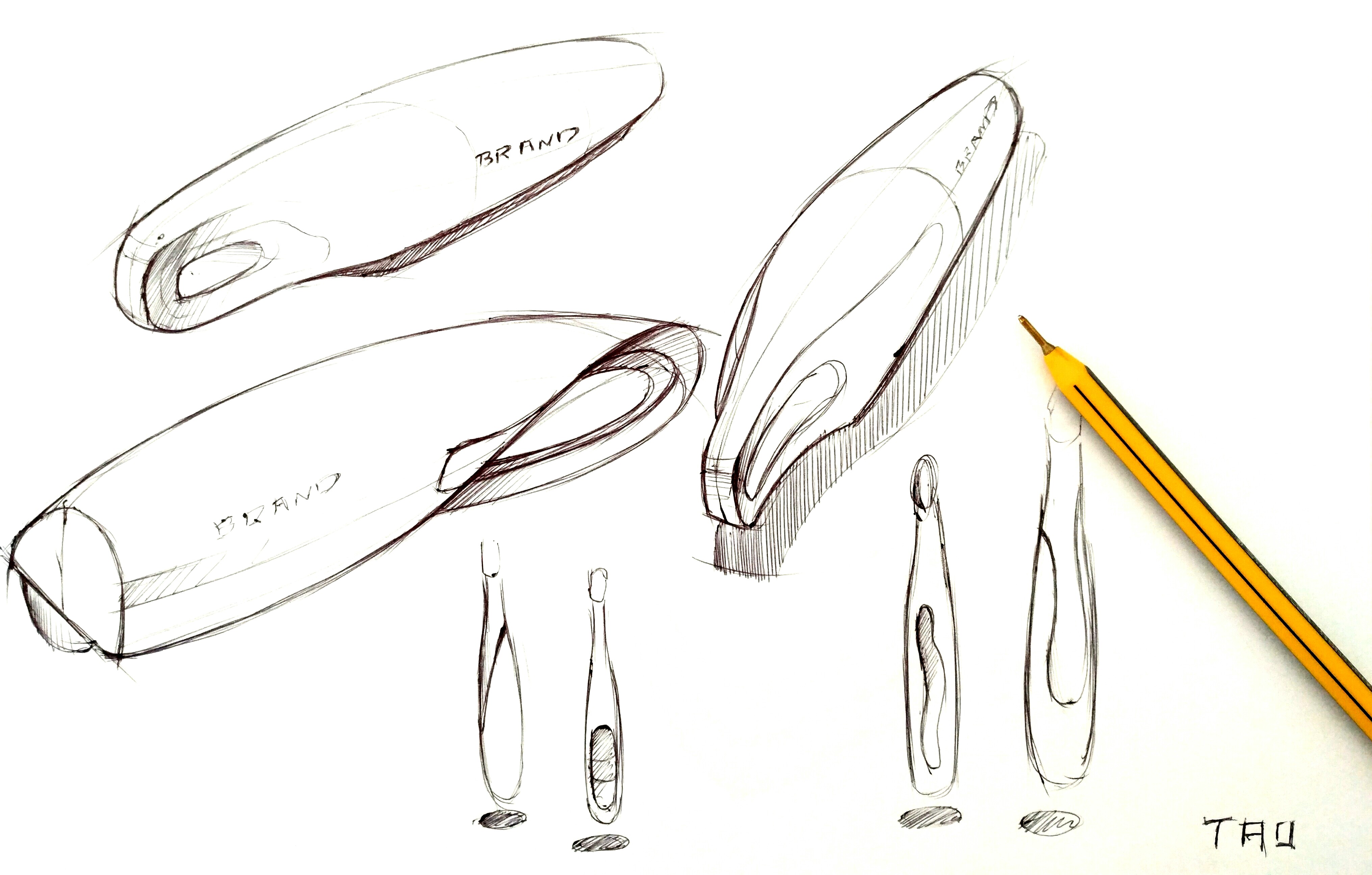 产品设计,工业设计,圆珠笔手绘,产品手绘,手绘线稿