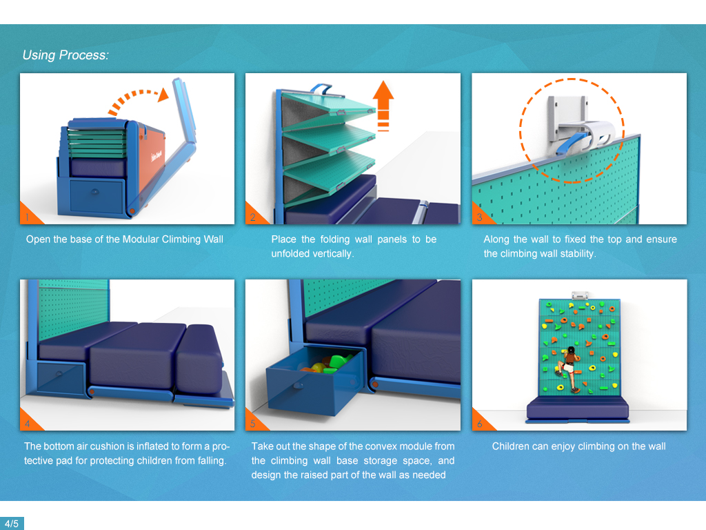 modular climbing wall