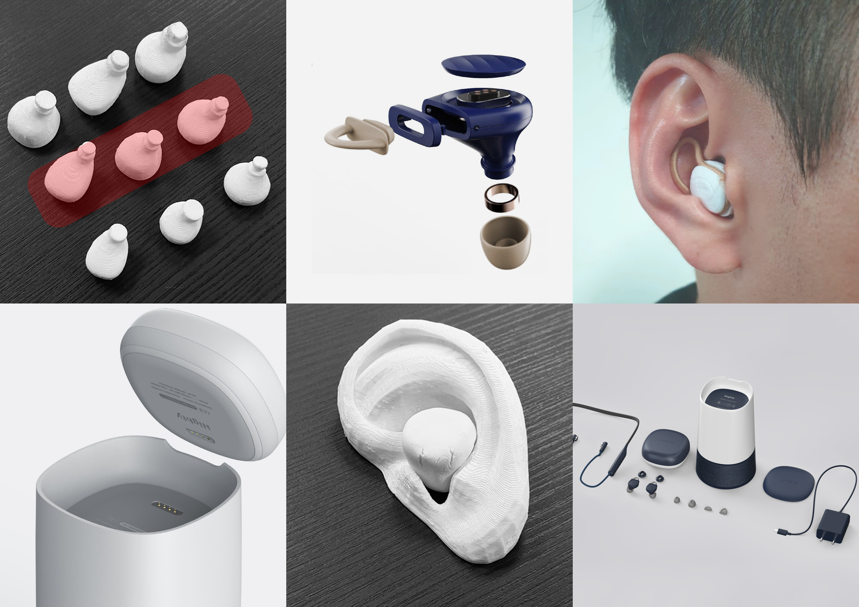 智能睡眠耳塞_nighty_deep sleep smart earplug