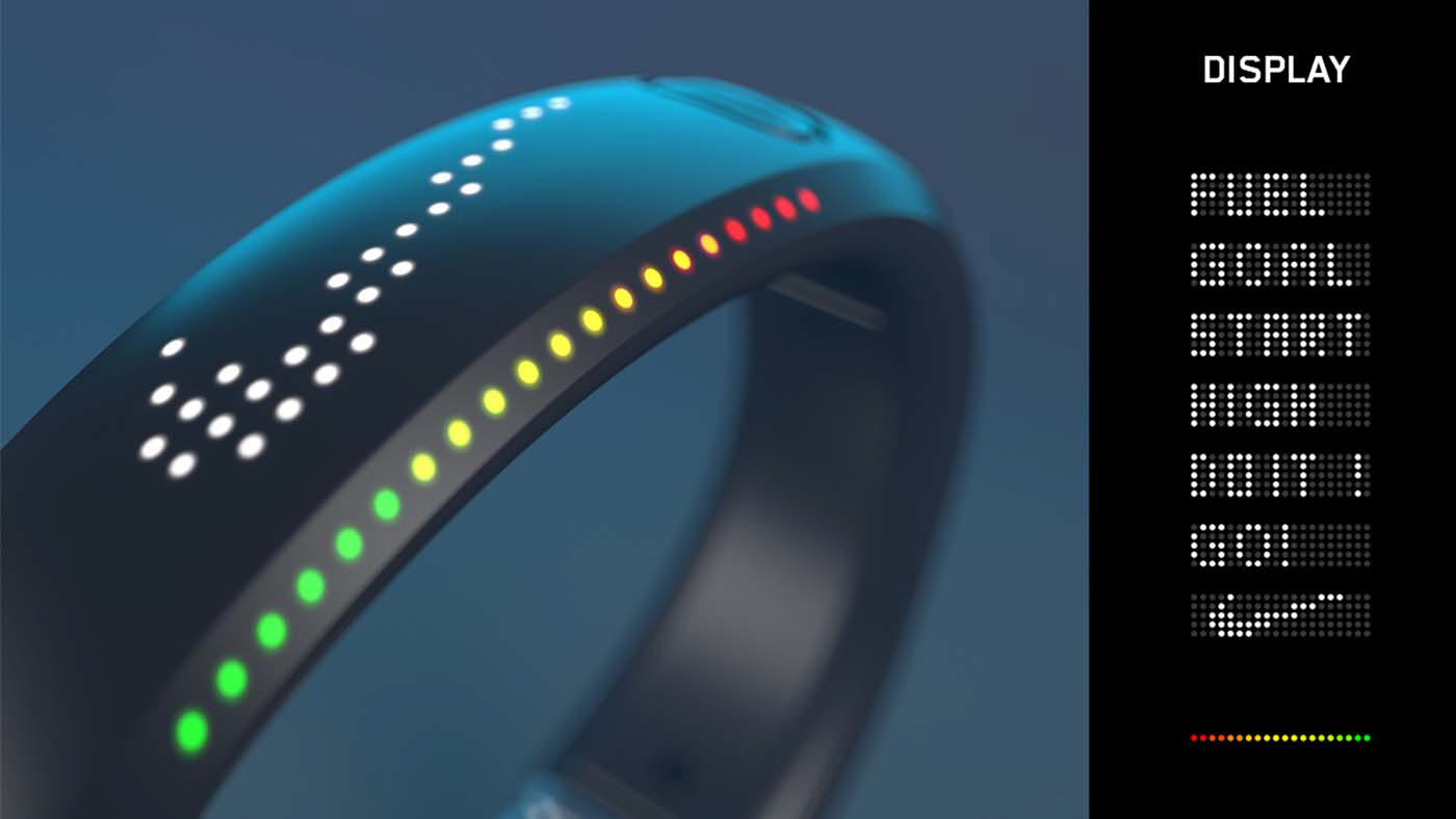 nike  fuelband智能手环,一环在手健康跟着走