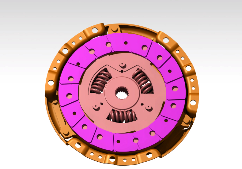 20200220-002-离合器总成3d模型图纸