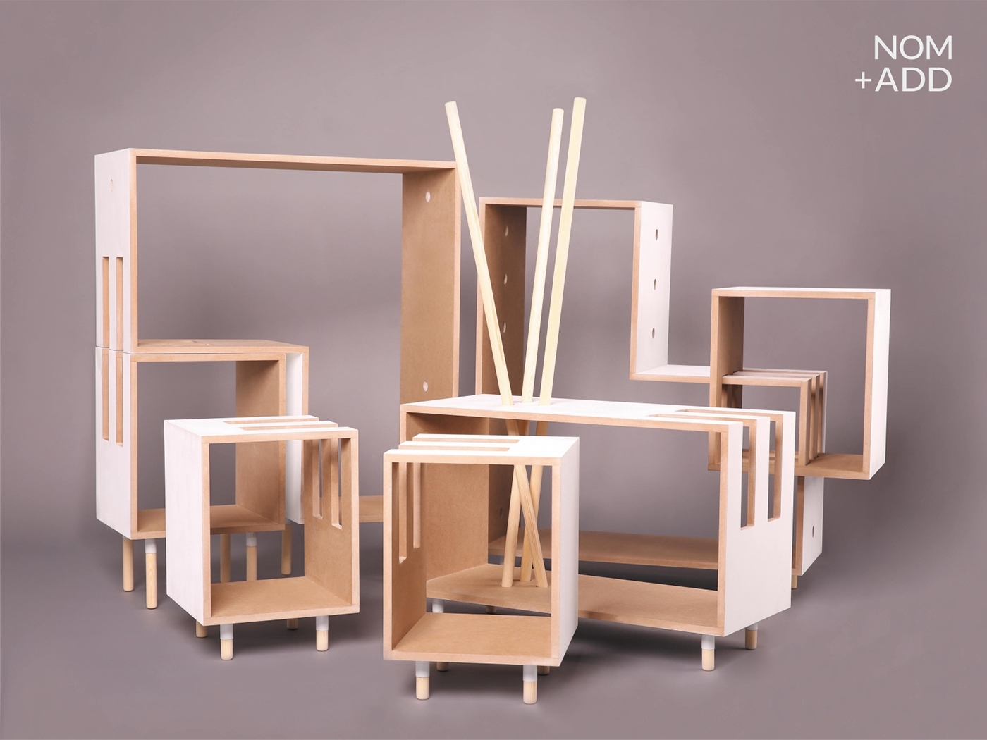 模块化的家具设计
