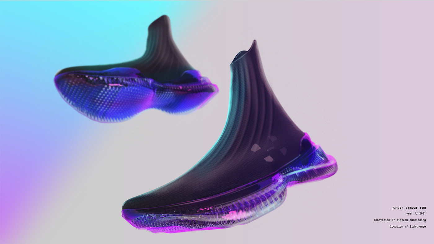 uafuturerun2050极具未来感的鞋子设计快来看看吧