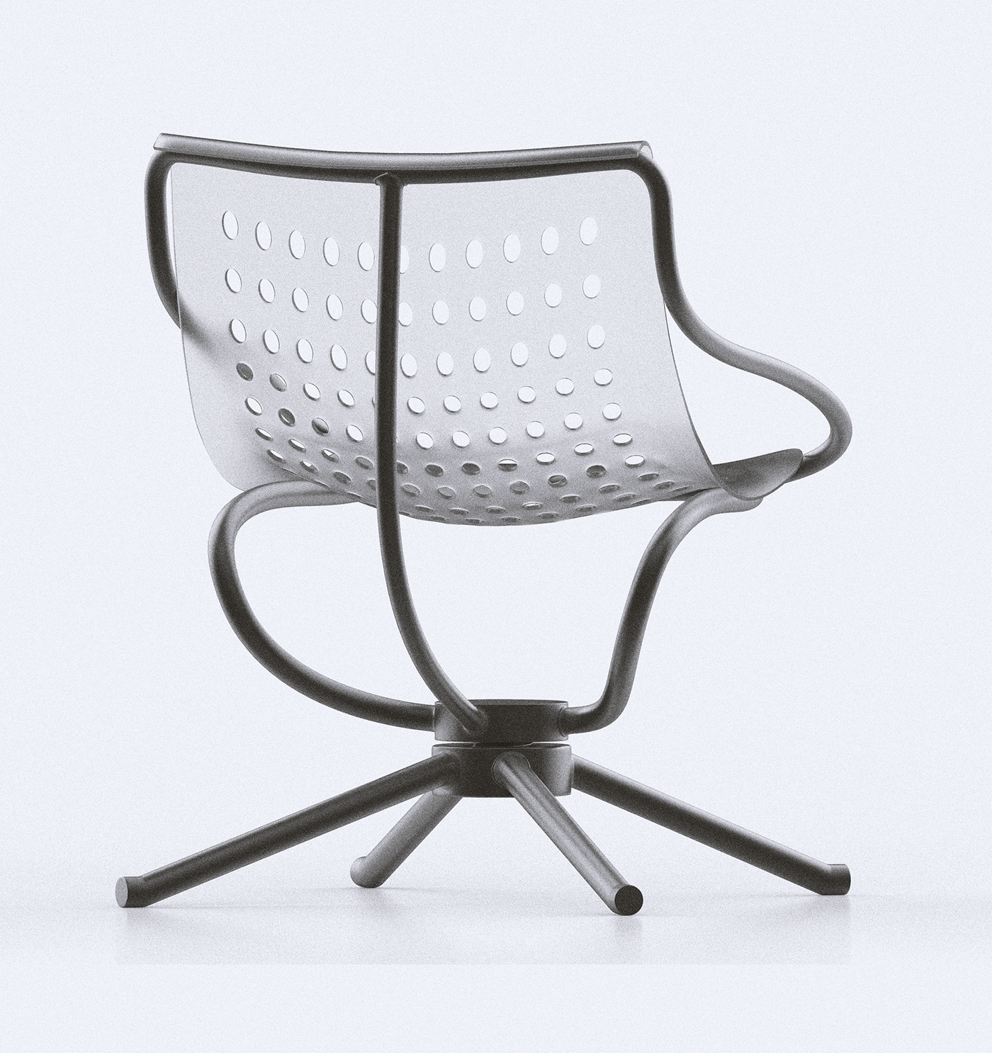 madina——金属框架的椅子,舒适与极简主义的结合