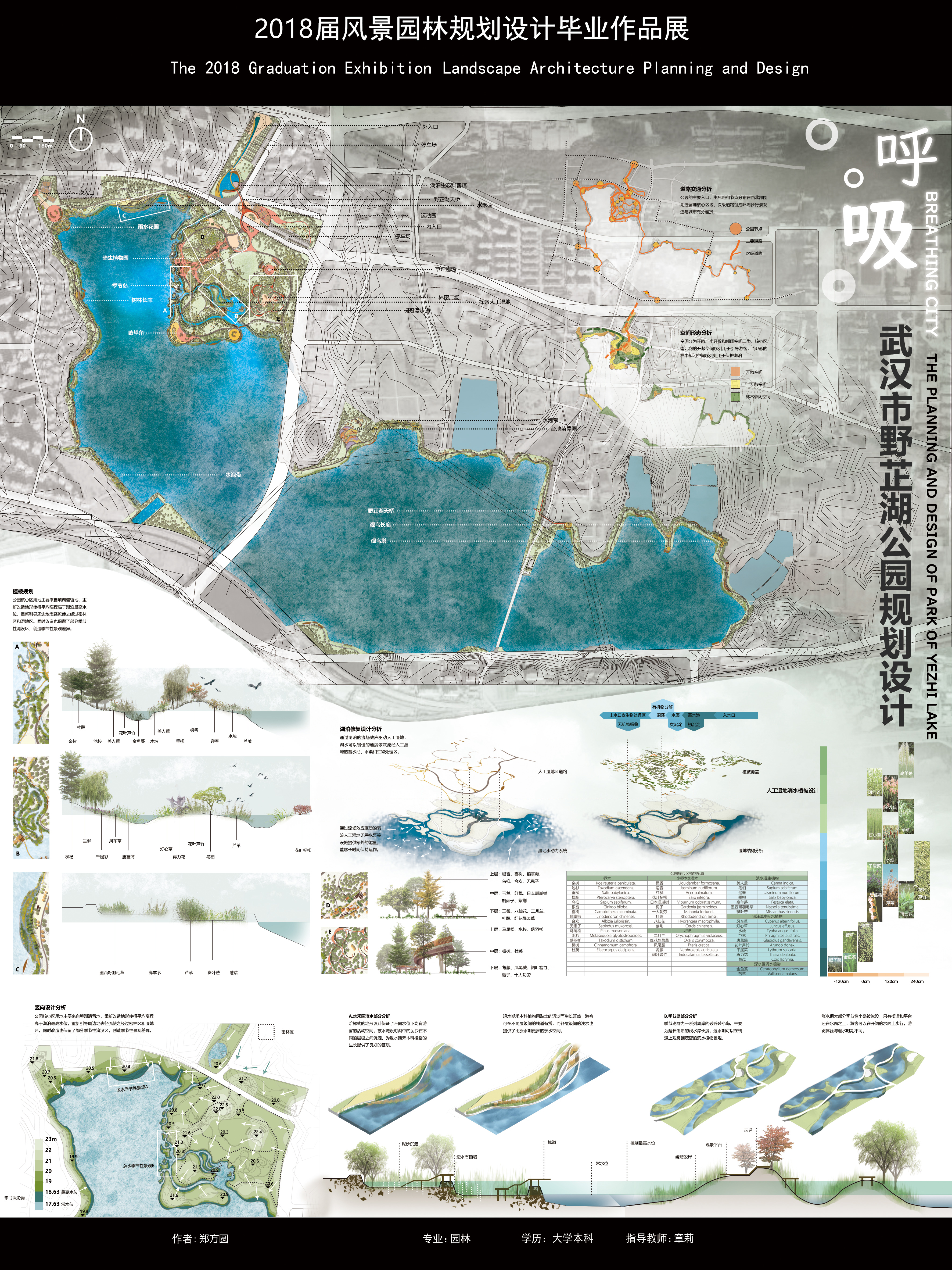 武汉市野芷湖公园规划设计