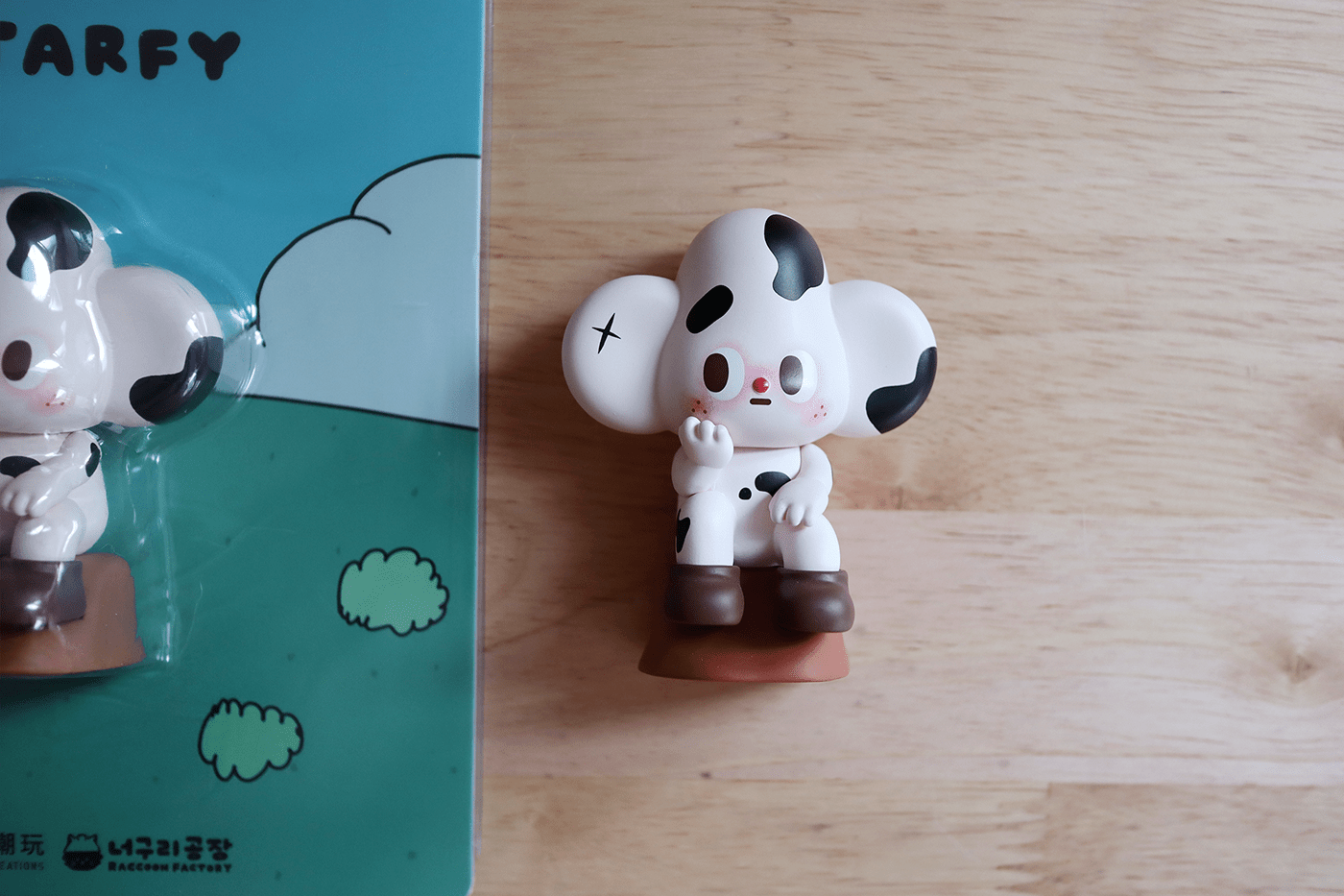 milkcow starfy arttoy——就让这个可爱的小奶牛陪着你吧!