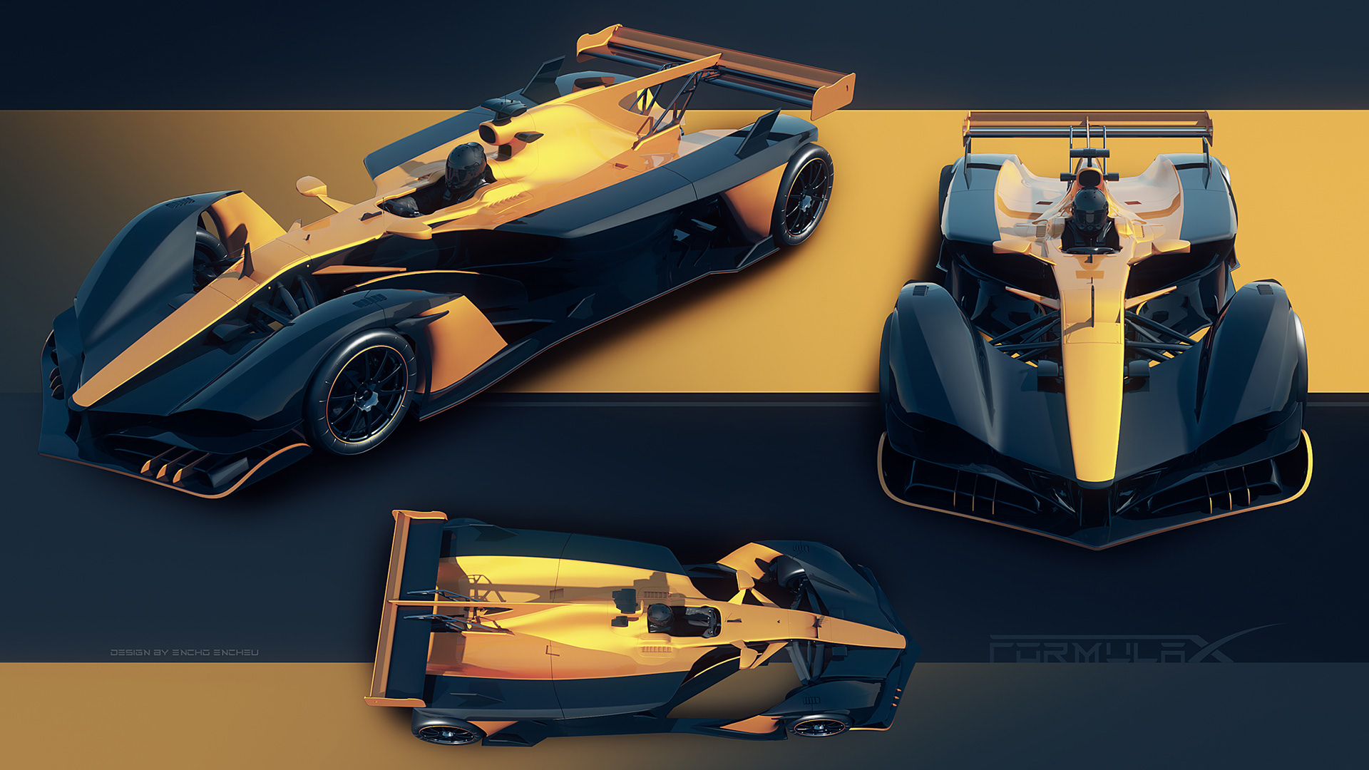 formulaxconcept日本制造的酷炫的公式x概念赛车