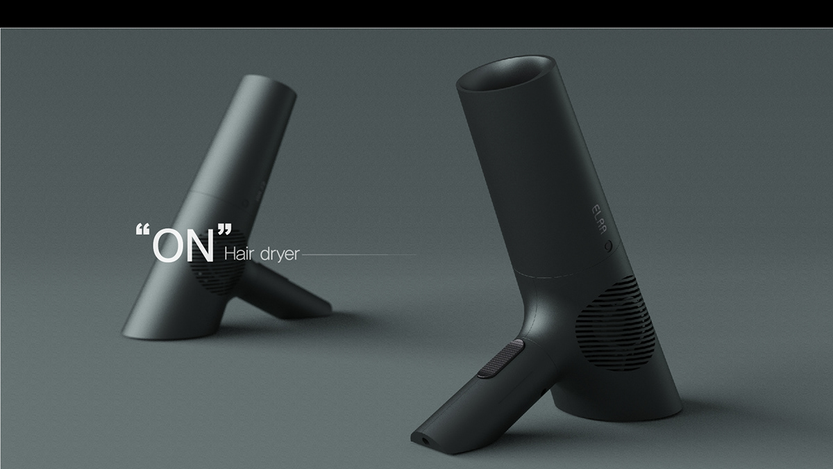 吹风机,hairdryer,3d打印