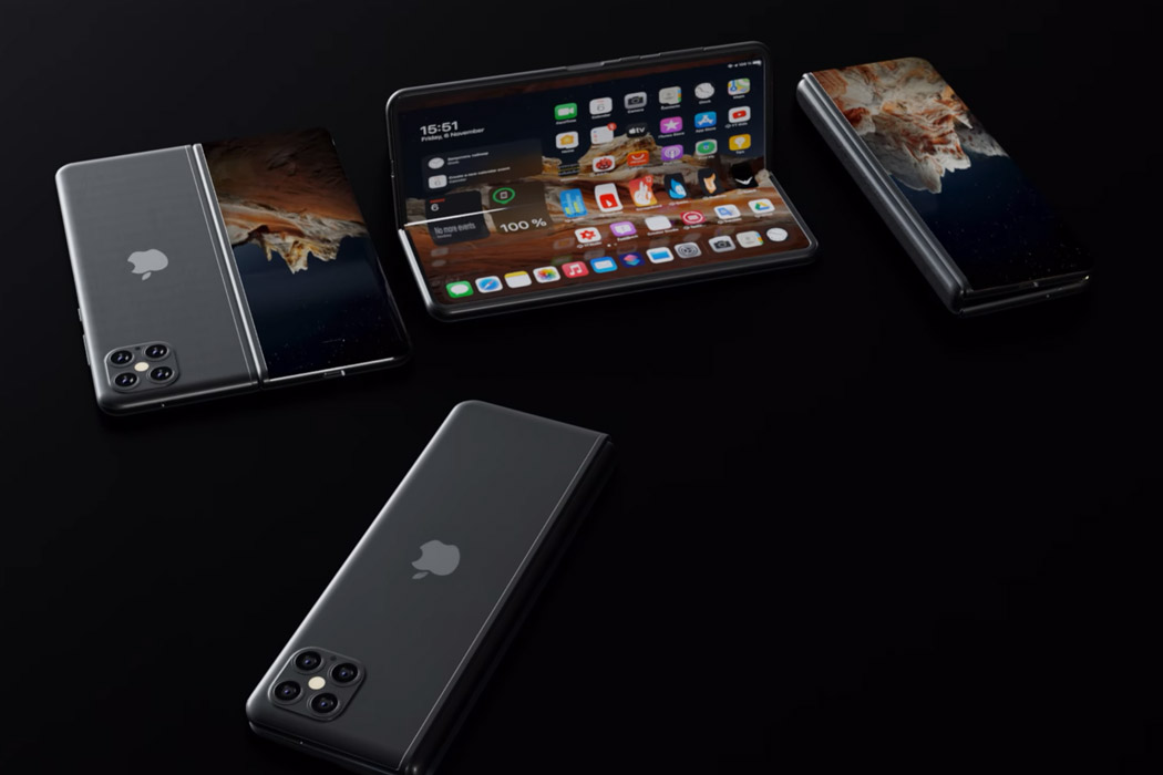 可折叠的"iphone 13 fold"(概念机)
