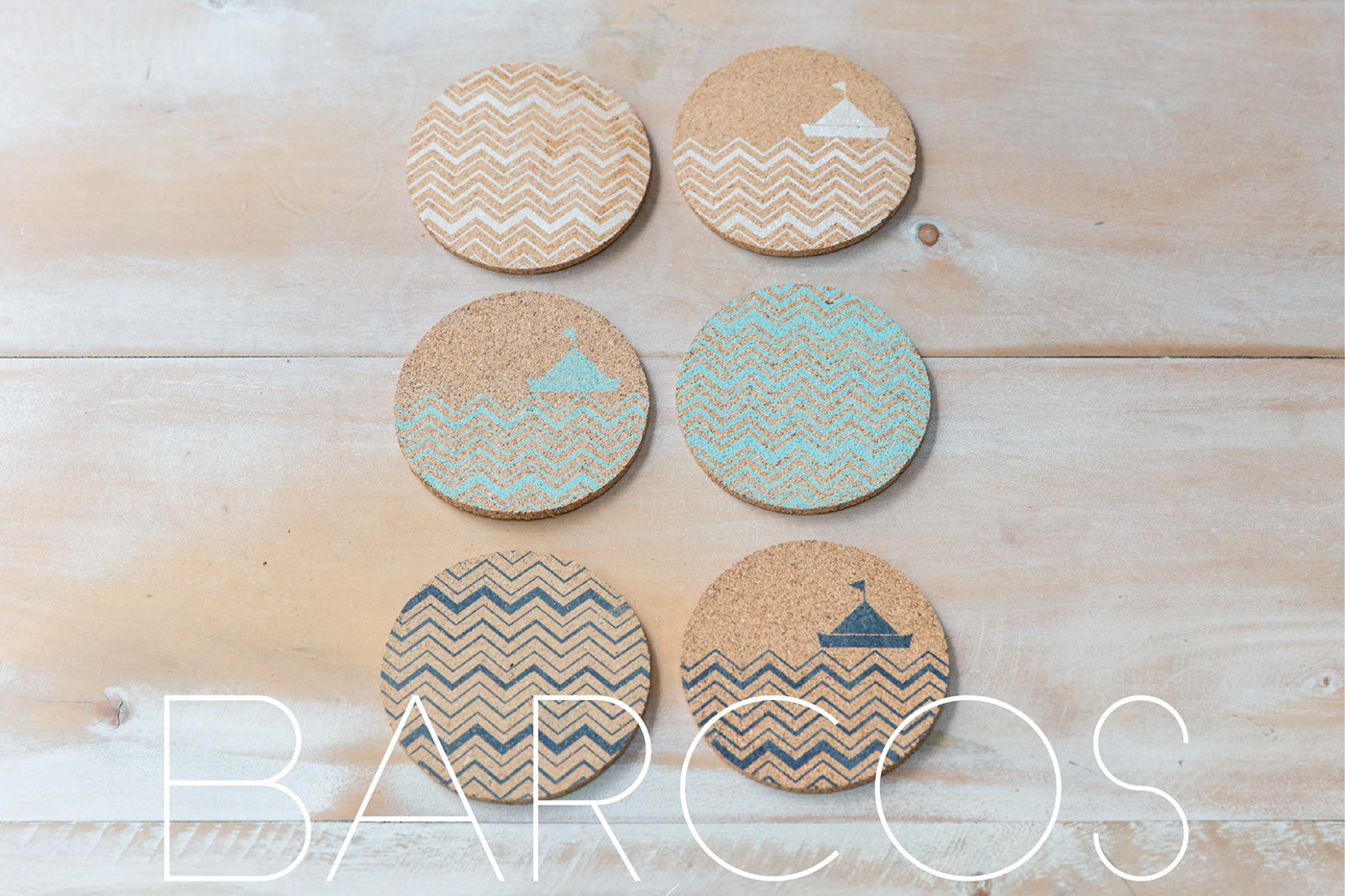 Portavasos De Corcho Cork Coasters