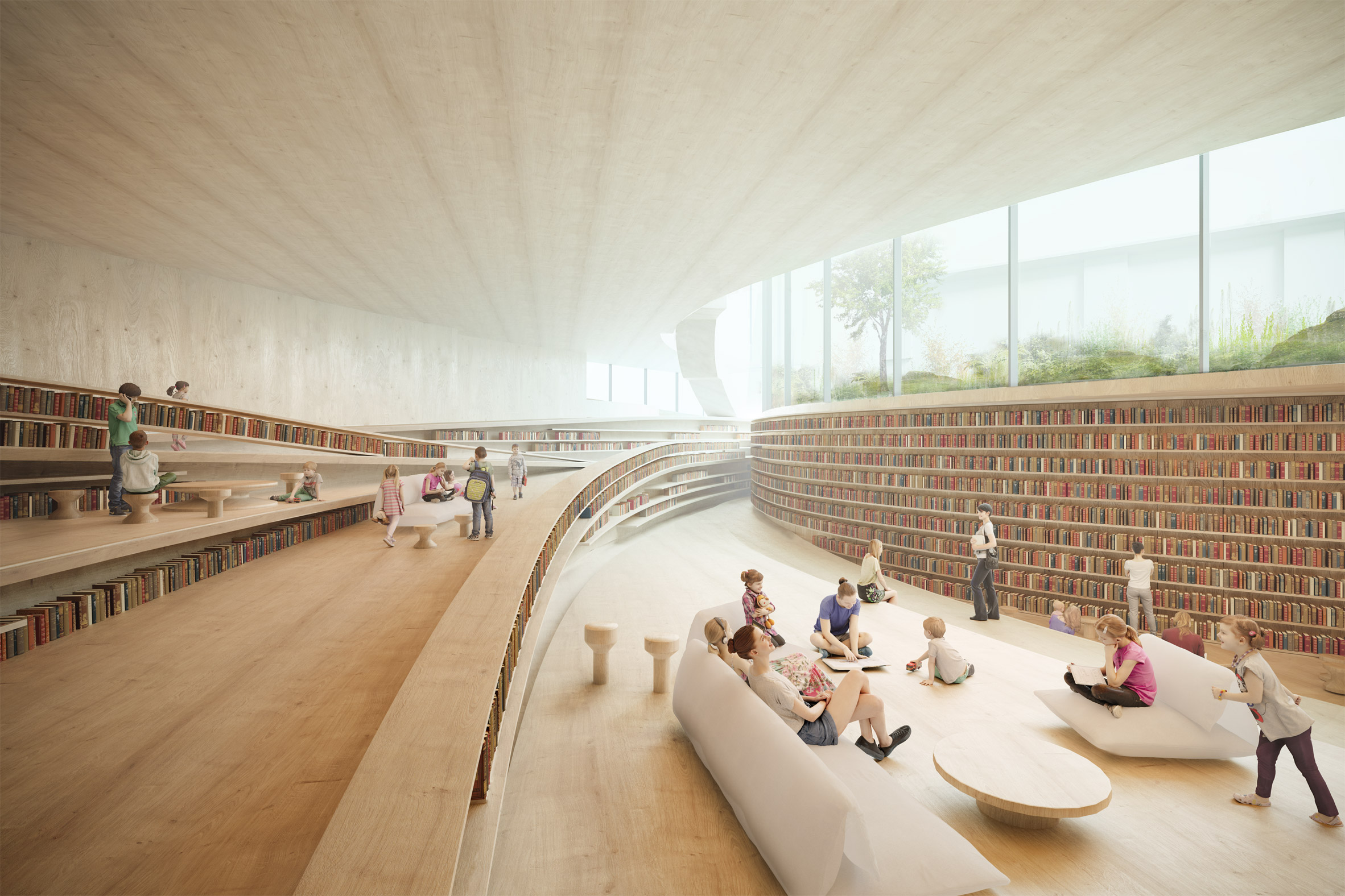 这座名为易卜生图书馆的建筑将成为展示亨里克·易卜生文学的文化中心