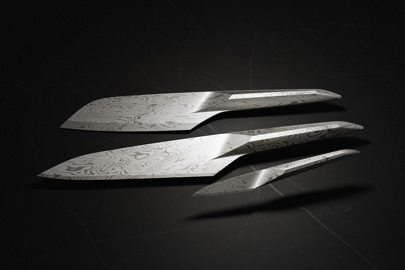 prospective lab 刀具,手柄和刀刃的部分一体成型.形成绝对的美感.