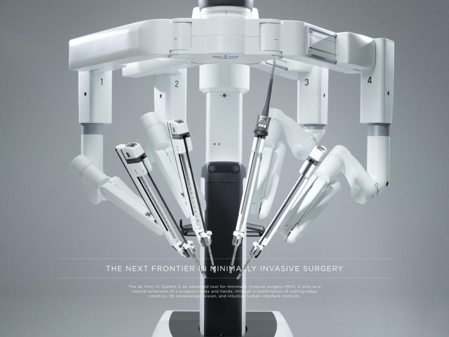 医生手术的智能帮手davincixisurgicalsystem第四代达芬奇手术机器人