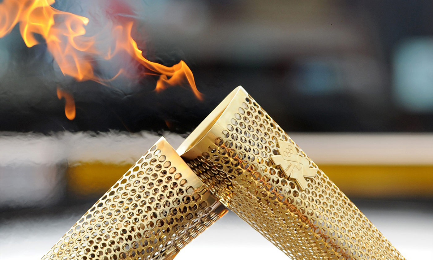 olympic torch奥运火炬,点燃火一般的热情!