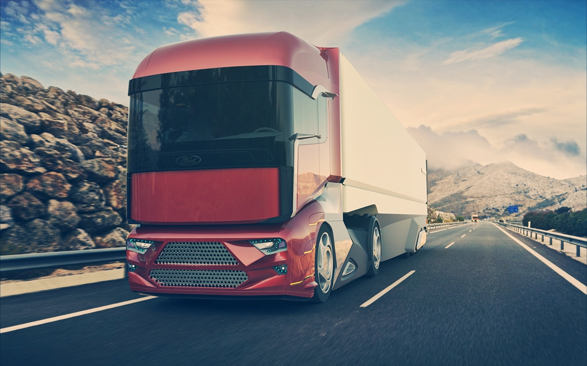 公路上的颜值杀手 ford truck