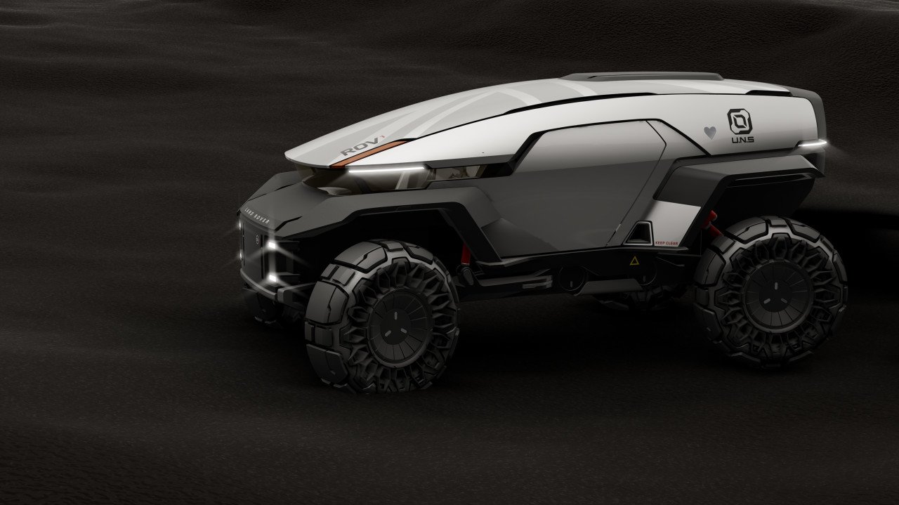 着眼未来外星生活,火星多地形车概念设计图