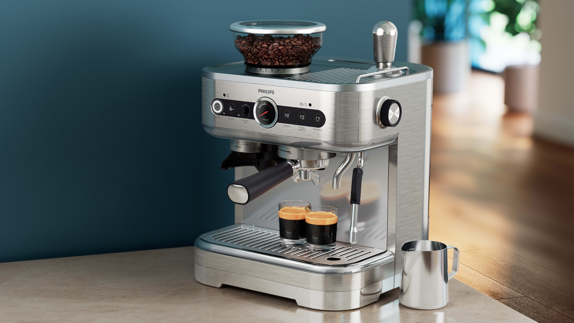 If Philips Barista Brew Semi Automatic Coffee Machine