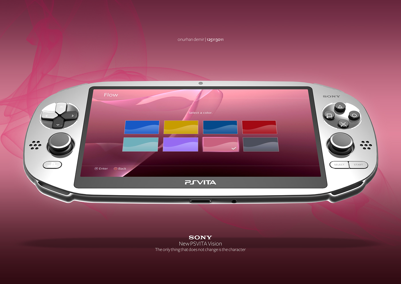 索尼the new psvita vision再设计,这么高端的游戏机