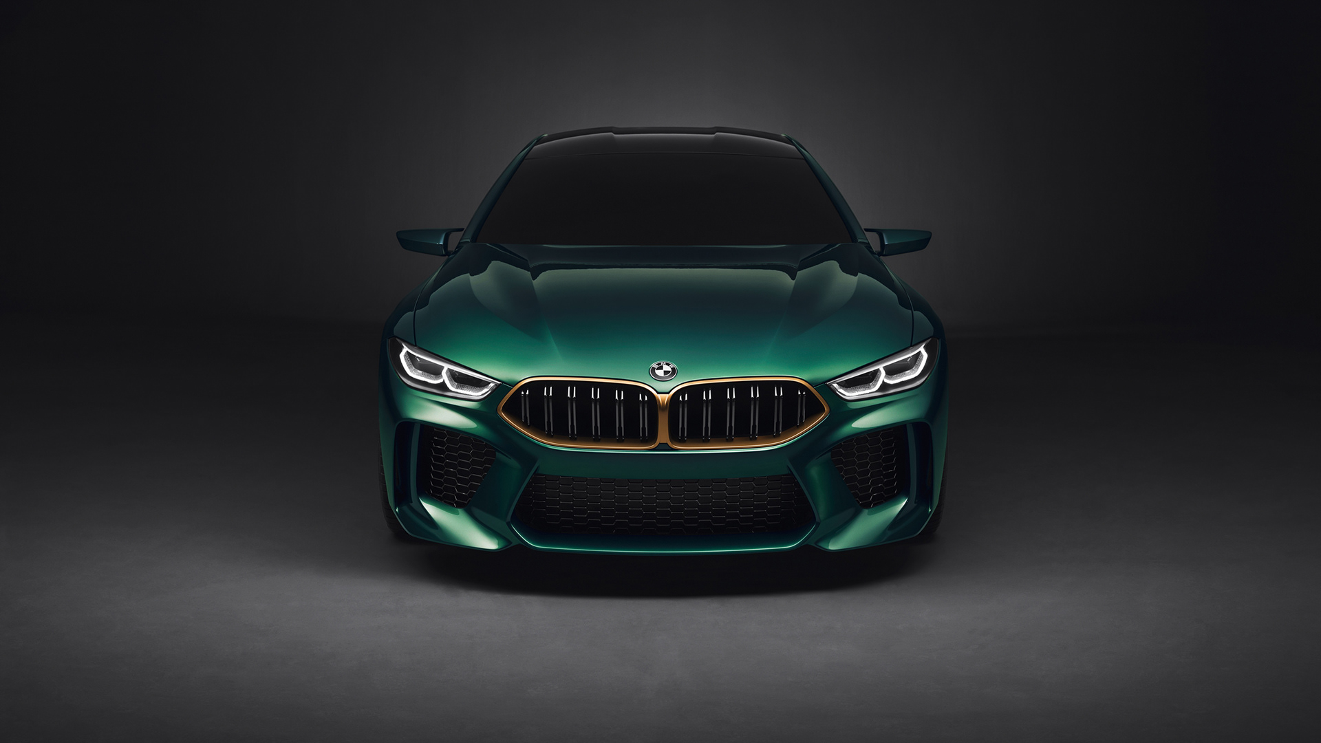 bmwm8汽车设计这绿色的外表好像黑夜中的精灵