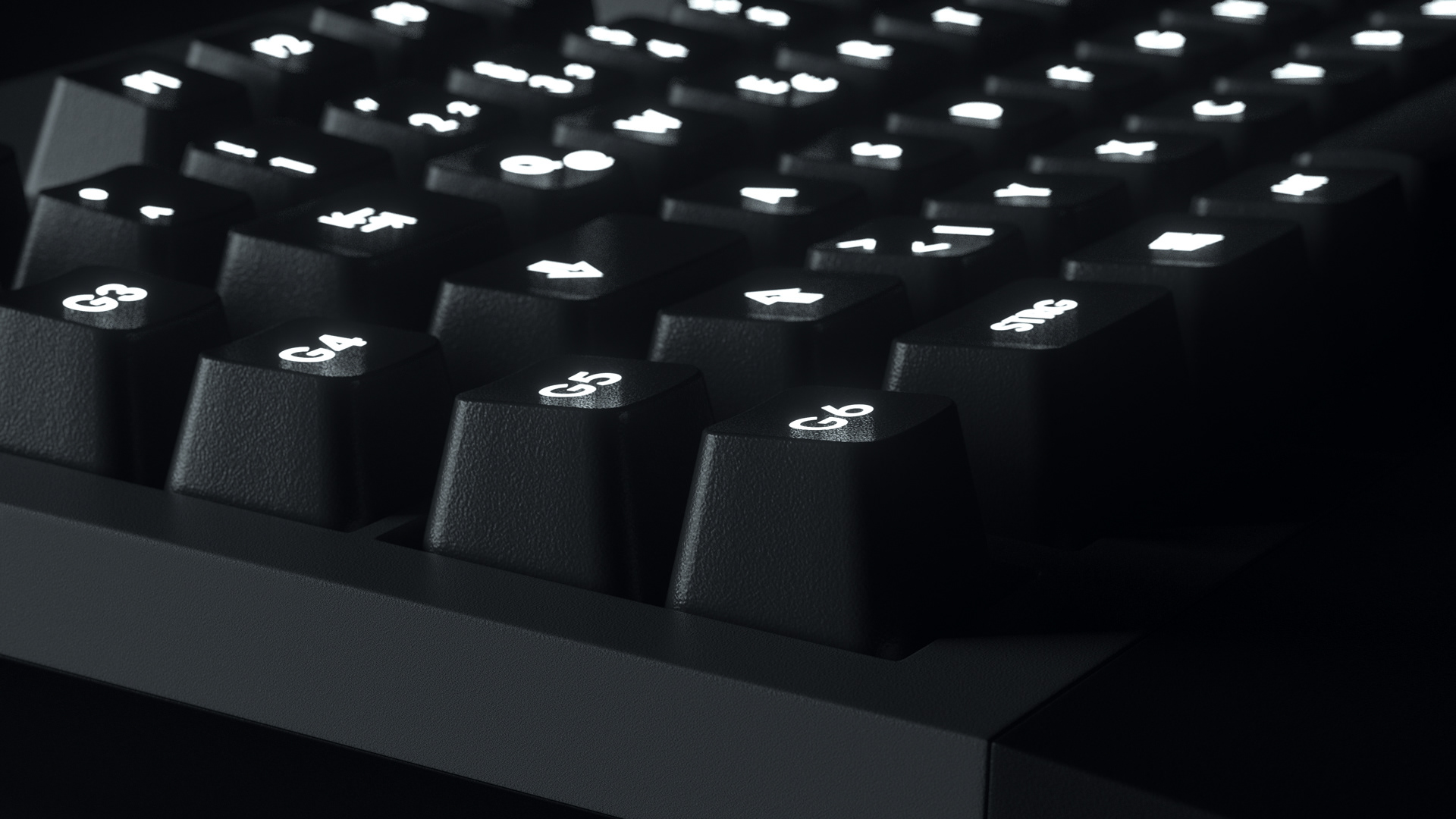 logitech g613新型塑料炫酷键盘~欣赏