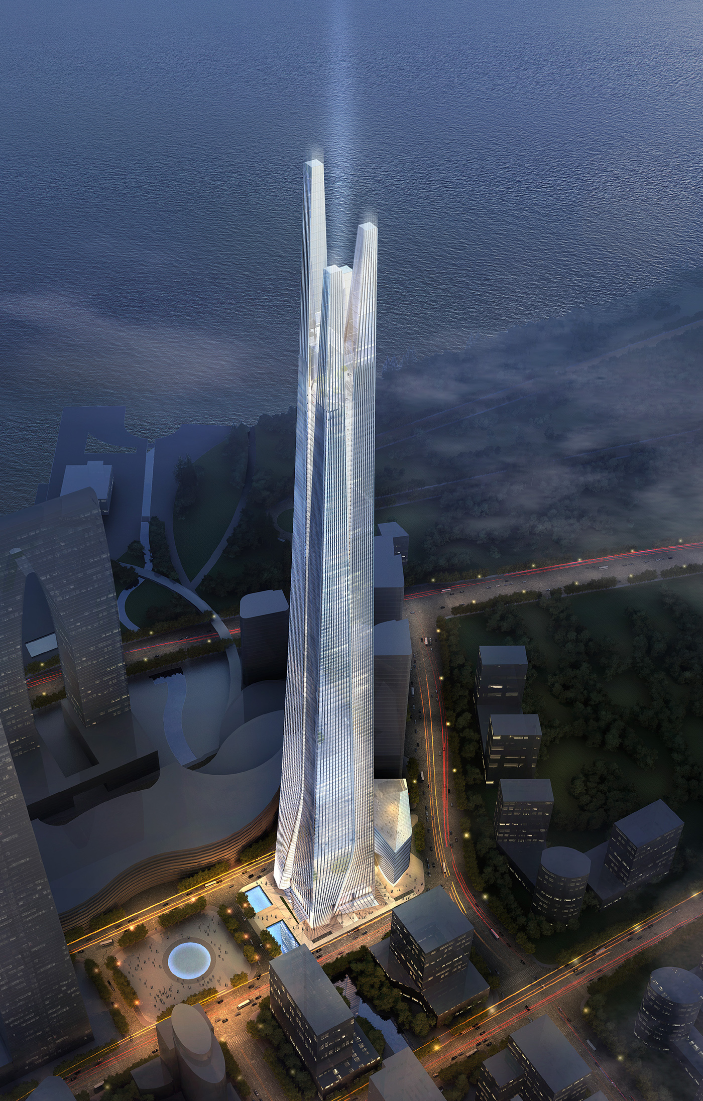 苏州工业园区zhonghan center 高塔设计理念