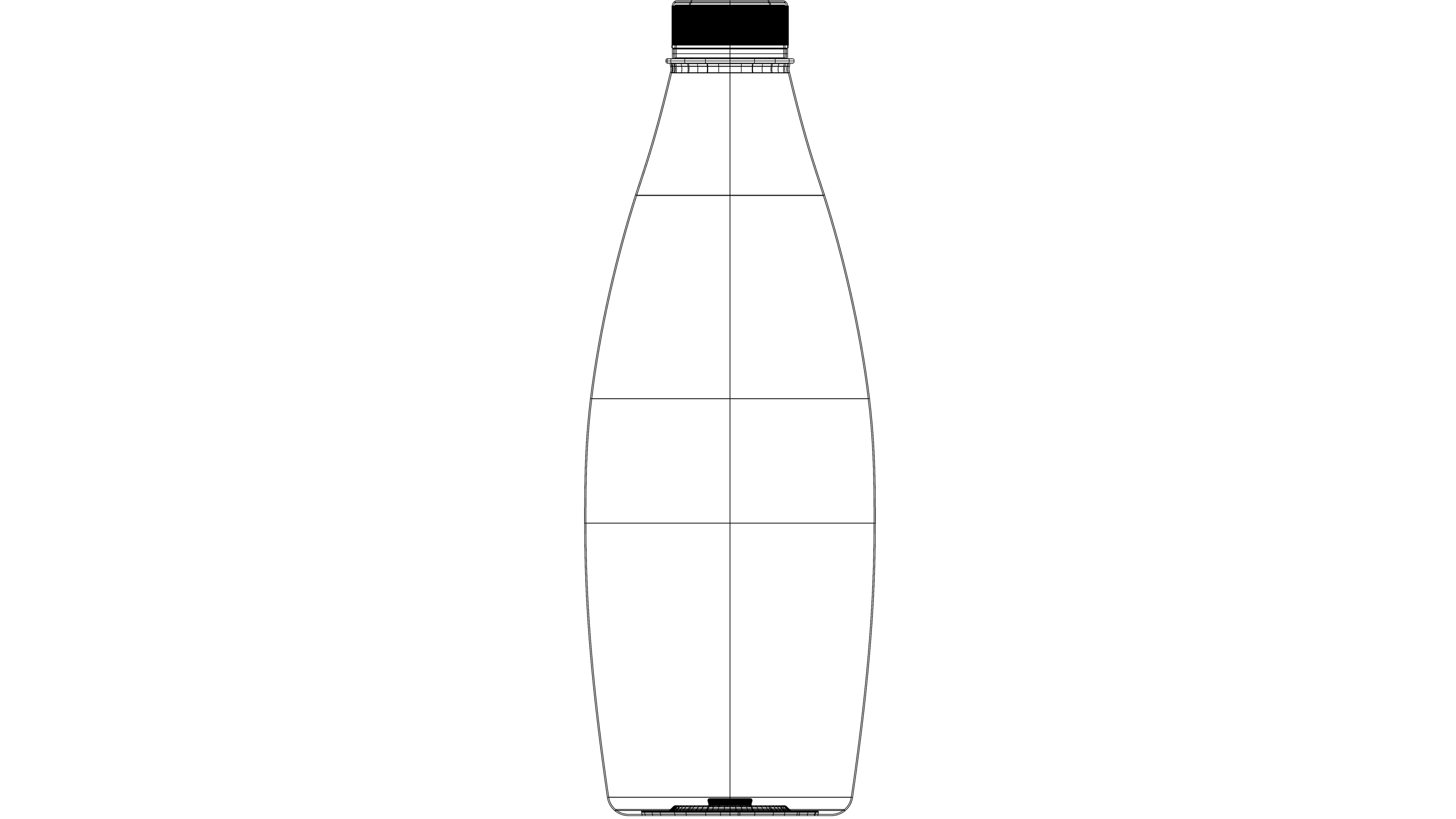 water西山清泉矿泉水瓶型logo包装产品设计