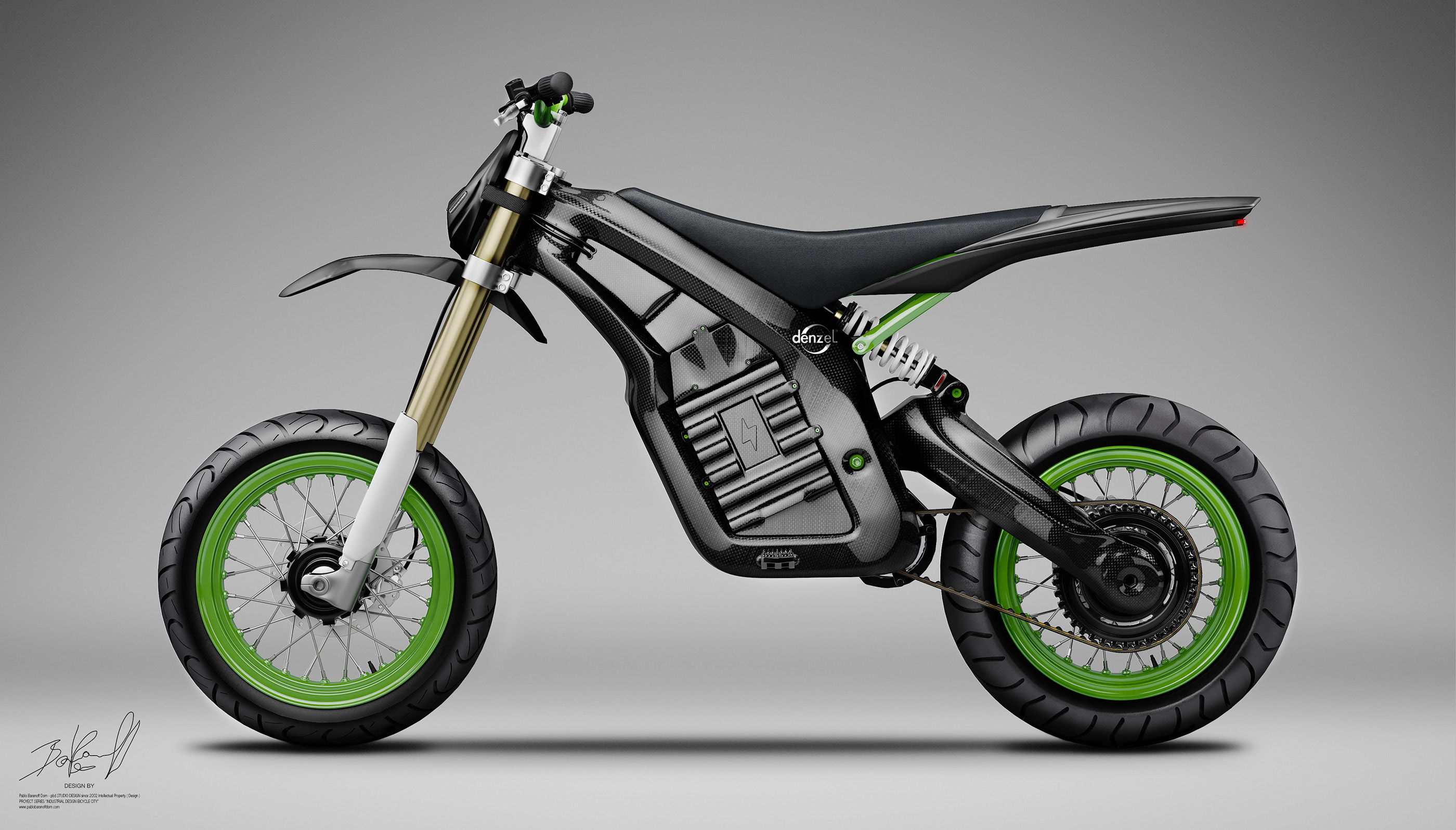碳纤维电动摩托车项目初尝试