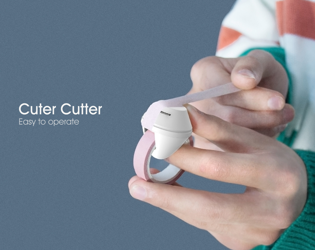 【第65期TOP榜铜奖】Cuter Cutter一个有趣的胶带切割器