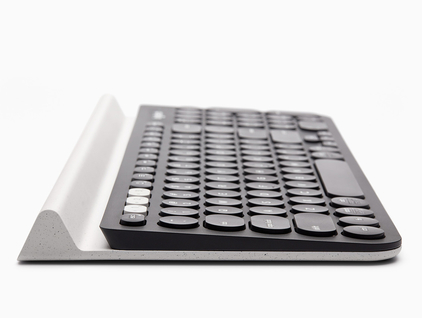 黑白，让一切显得更简单！_罗技K780无线蓝牙键盘！