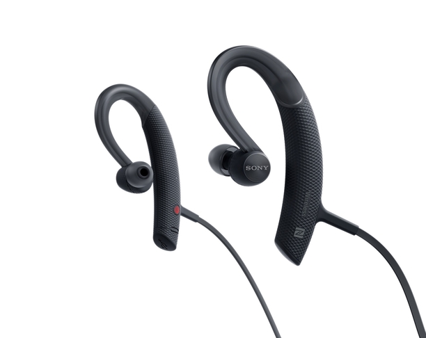 索尼（SONY）MDR-XB80BS 耳挂式防水运动蓝牙耳机