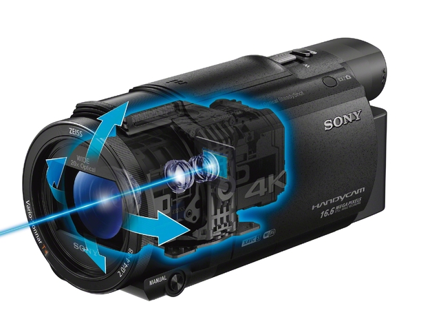 4K高清运动摄像机-光学防抖HDR-CX625