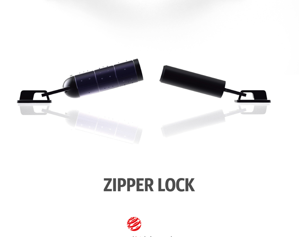 【红点】Zipper Lock：用直觉锁定你的拉链！