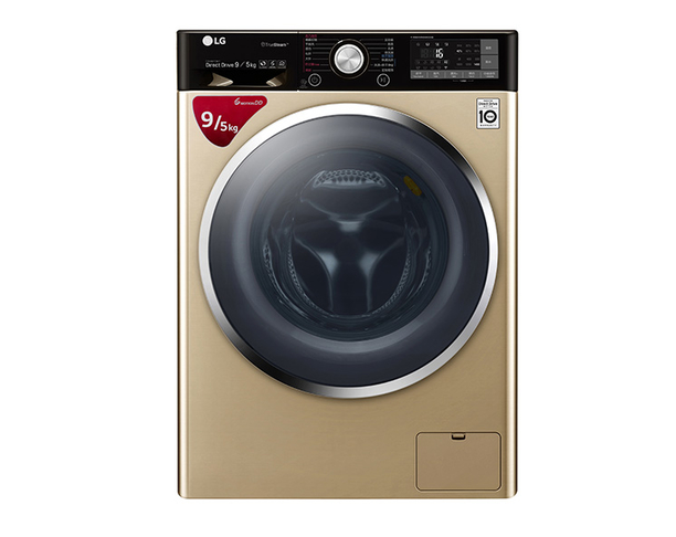 LG 9kg 丝铂金系列洗烘一体机 WD-BH451B8H