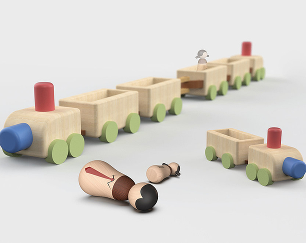 【2019 红点佳作】Arithmetic Train / 儿童益智玩具