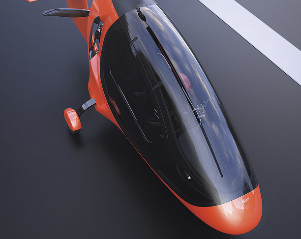 【2018 红点奖】Twistair - A Modular Gyroplane / 模块化旋翼机