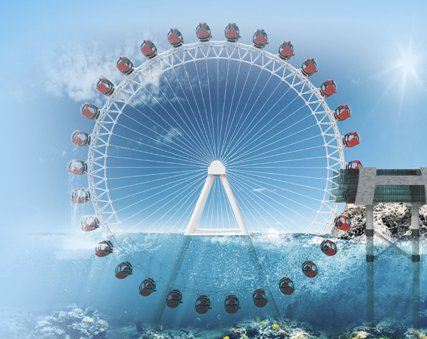 【2018 红点奖】Sea and Sky Ferris Wheel / 海天摩天轮