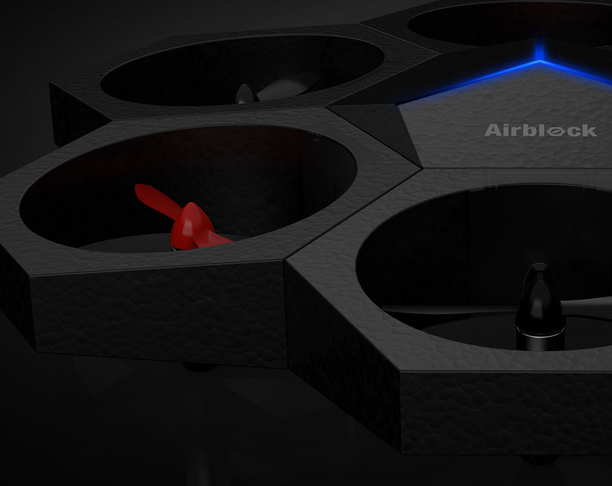 【2018iF奖】无人机  Airblock / Drone for education