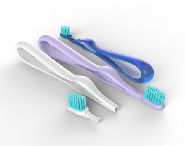 【GOOD DESIGN 2017】Eco-friendly Toothpaste brush