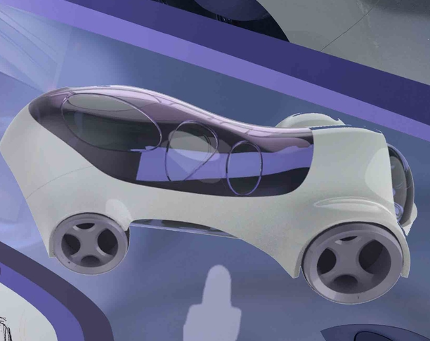 DEEP OCEAN BUBBLES智能汽车设计——2030年未来通勤方式新体验