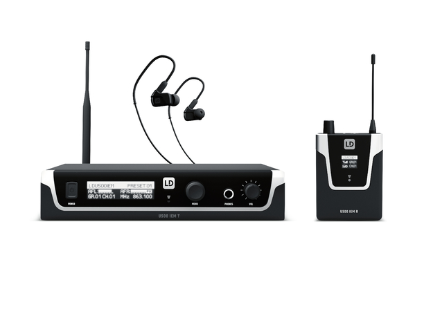 【2021 红点奖】LD Systems U500® IEM / 无线入耳式监听系统