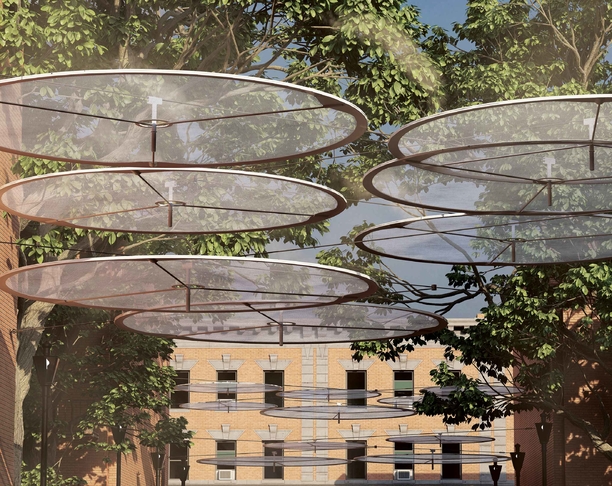 【2021 红点最佳设计奖】NUÉE - Urban Canopy / 城市遮篷