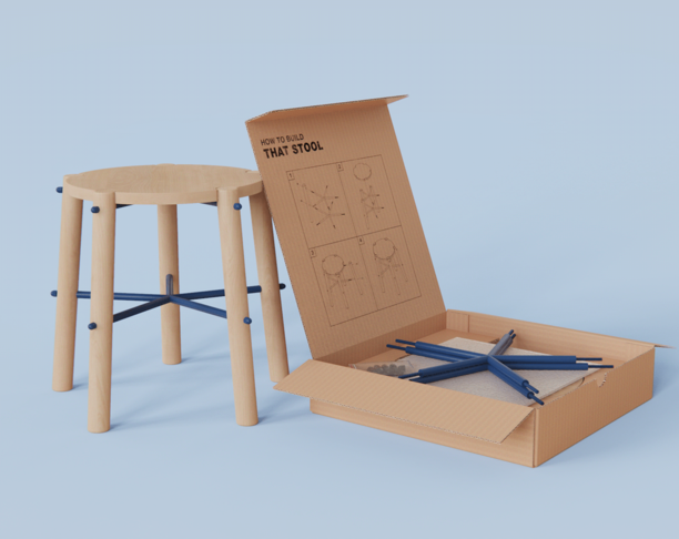 THAT STOOL ——简单而实用的凳子设计~